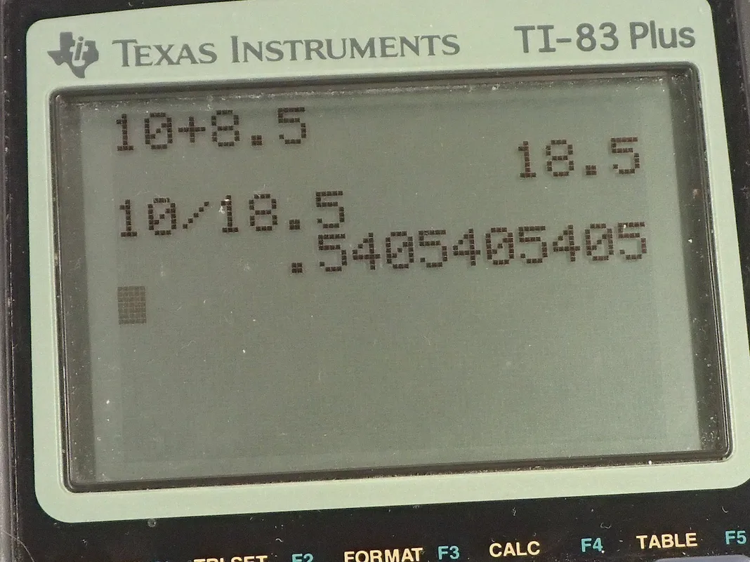 Calculator screenshot