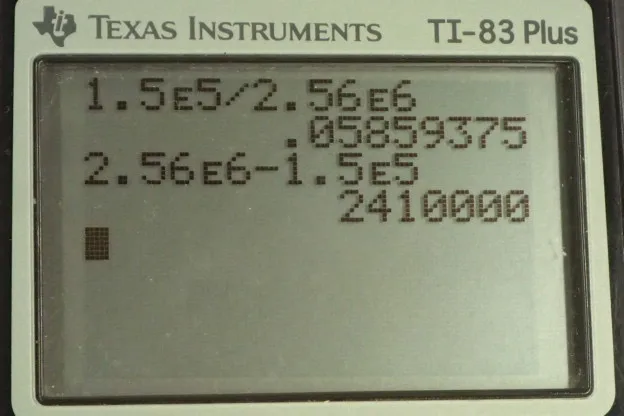 Calculator screenshot