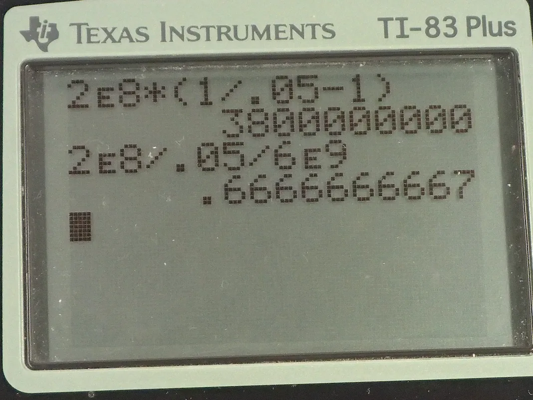 Calculator screenshot