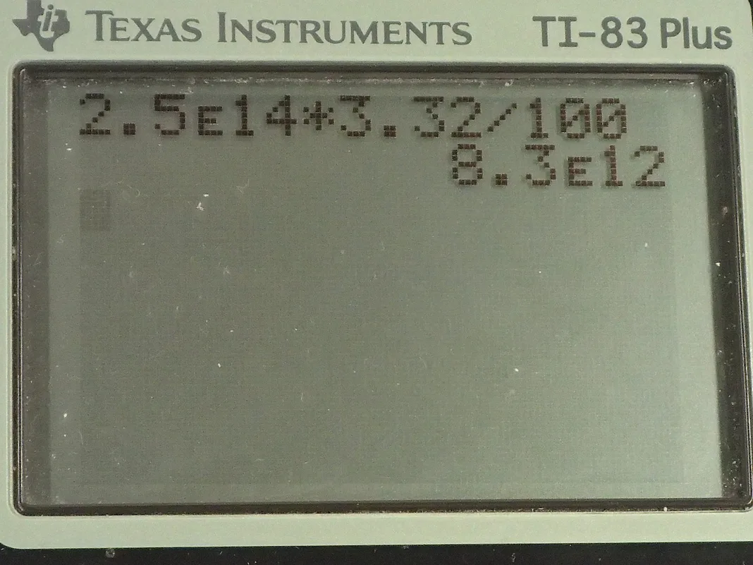 Calculator screenshot