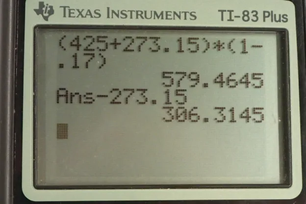Calculator screenshot