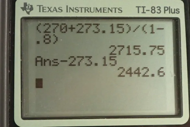 Calculator screenshot