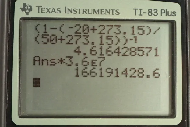 Calculator screenshot