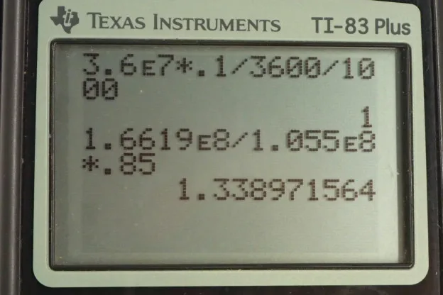 Calculator screenshot