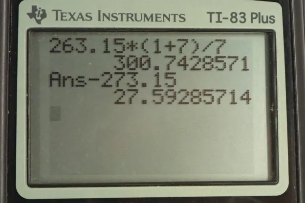 Calculator screenshot
