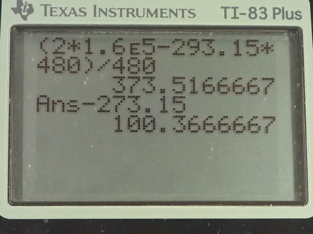 Calculator screenshot