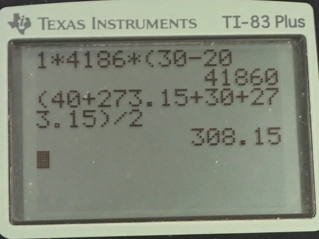 Calculator screenshot