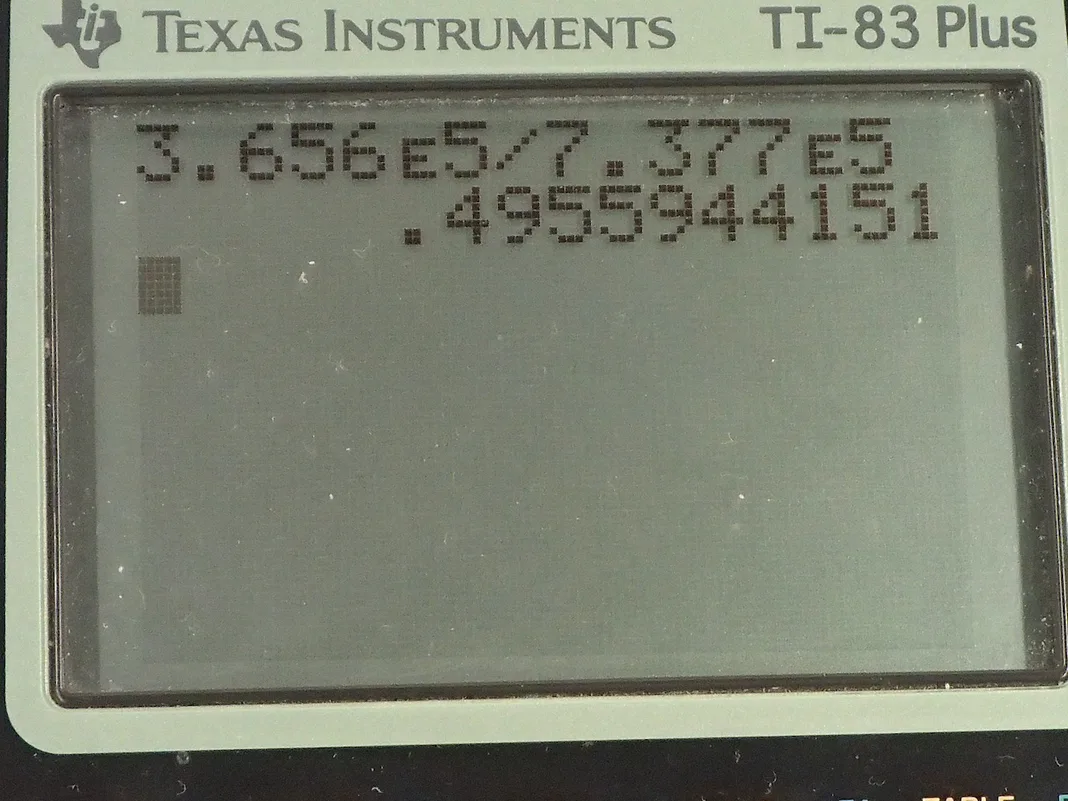 Calculator screenshot