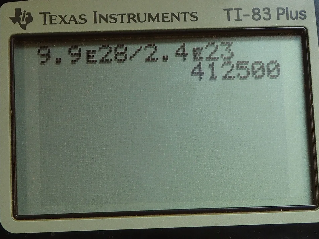 Calculator screenshot