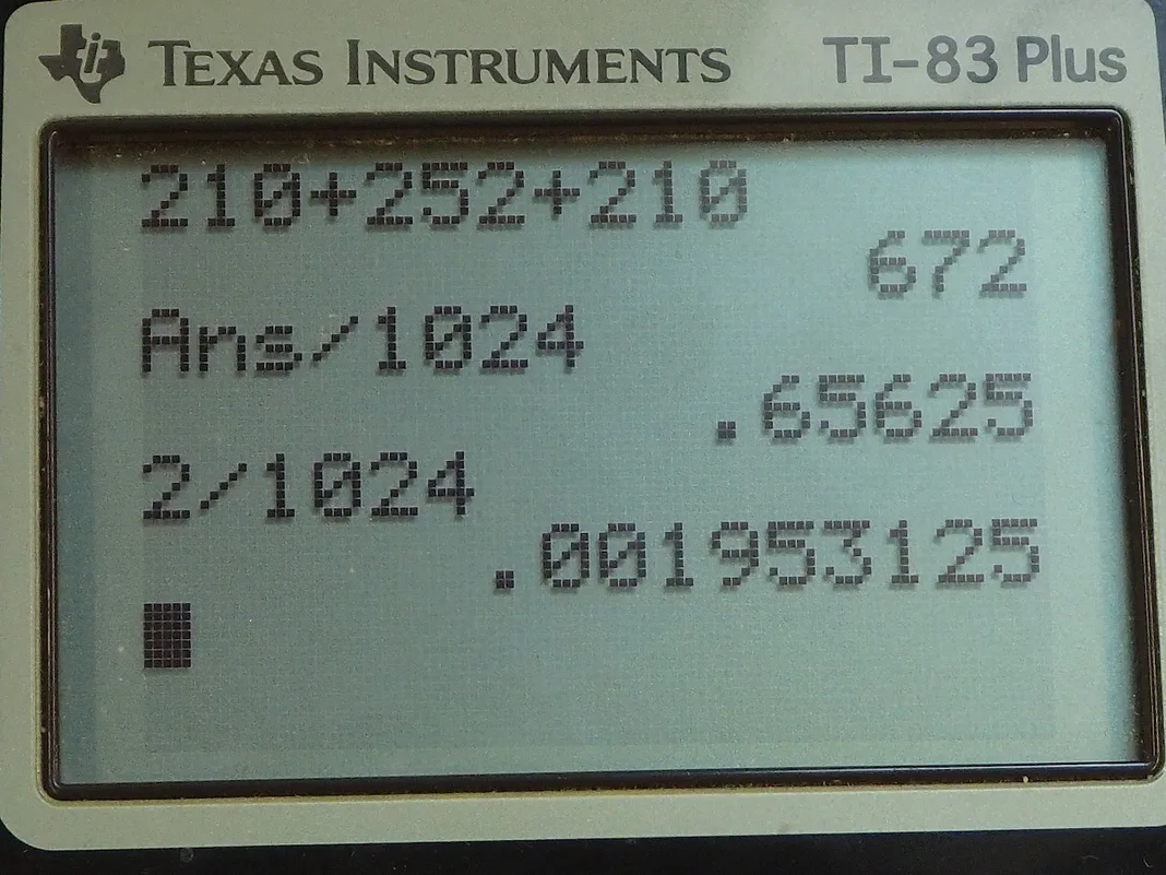 Calculator screenshot