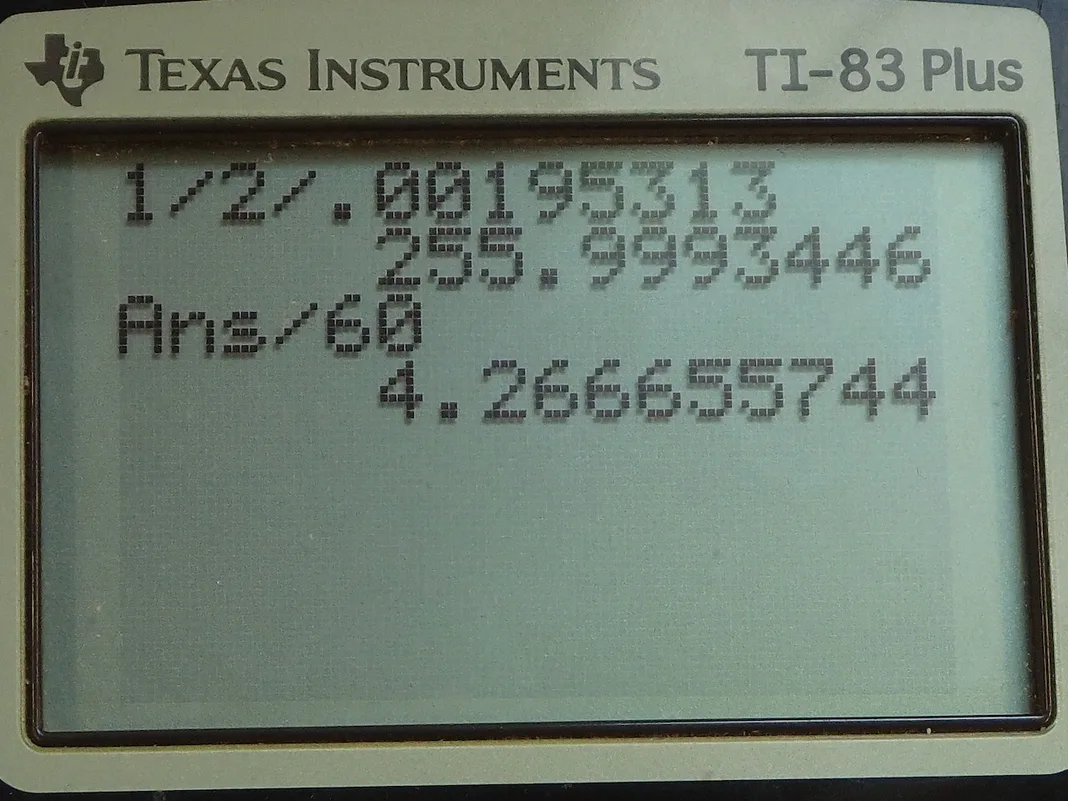 Calculator screenshot