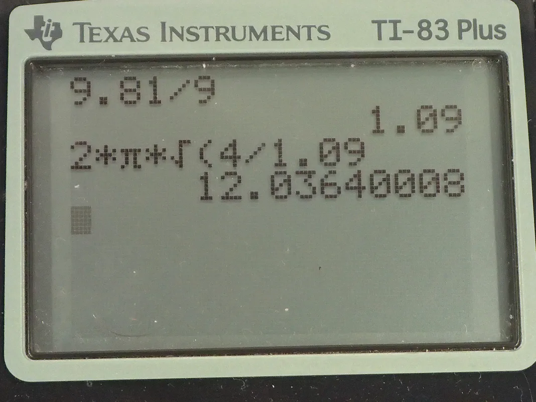 Calculator screenshot