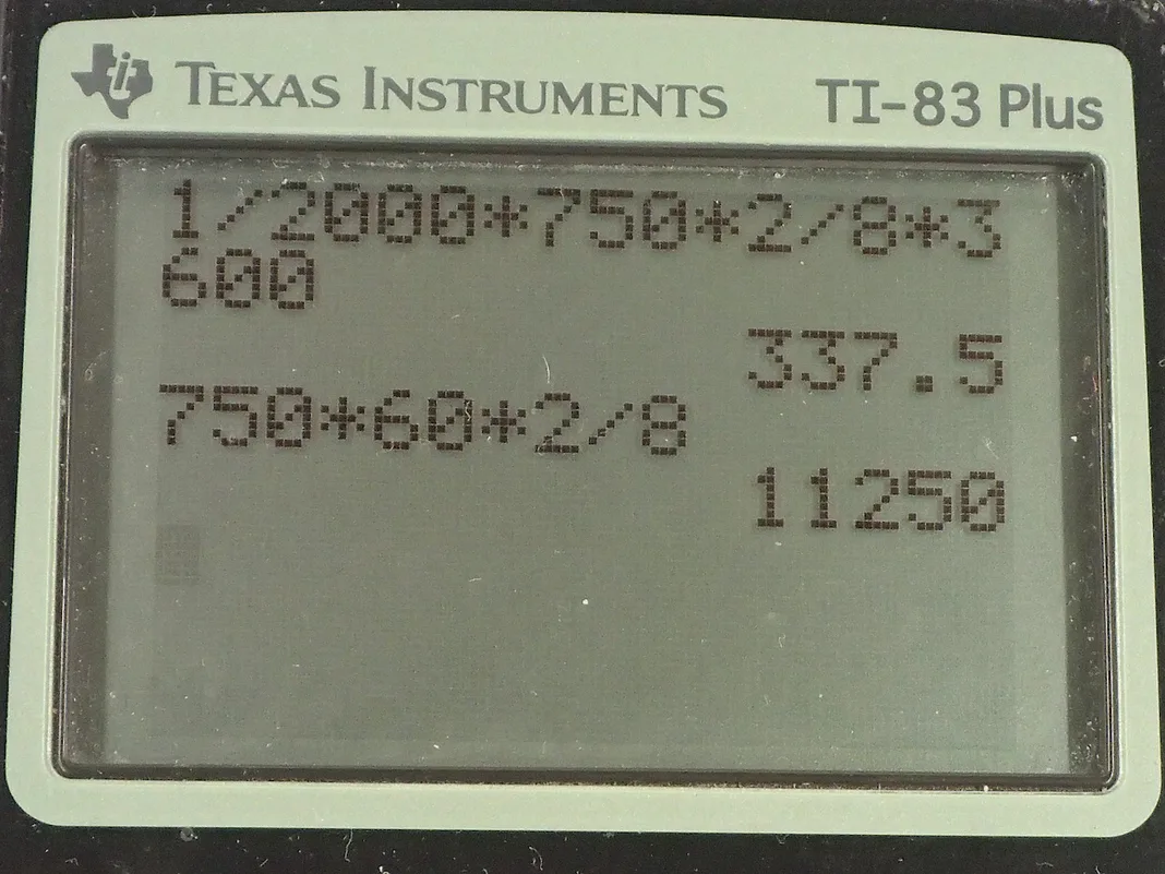 Calculator screenshot