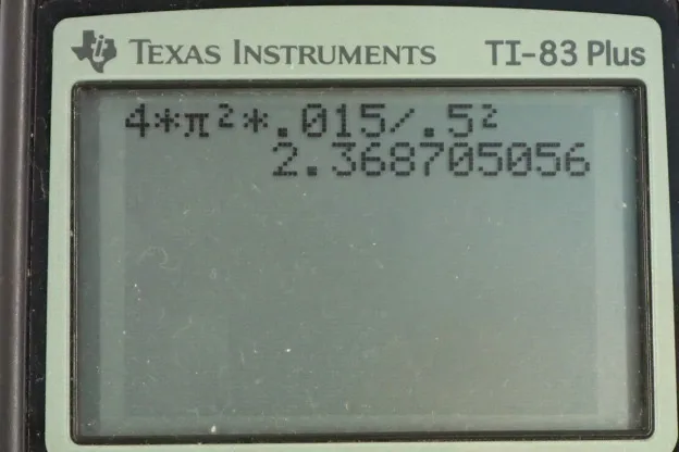 Calculator screenshot