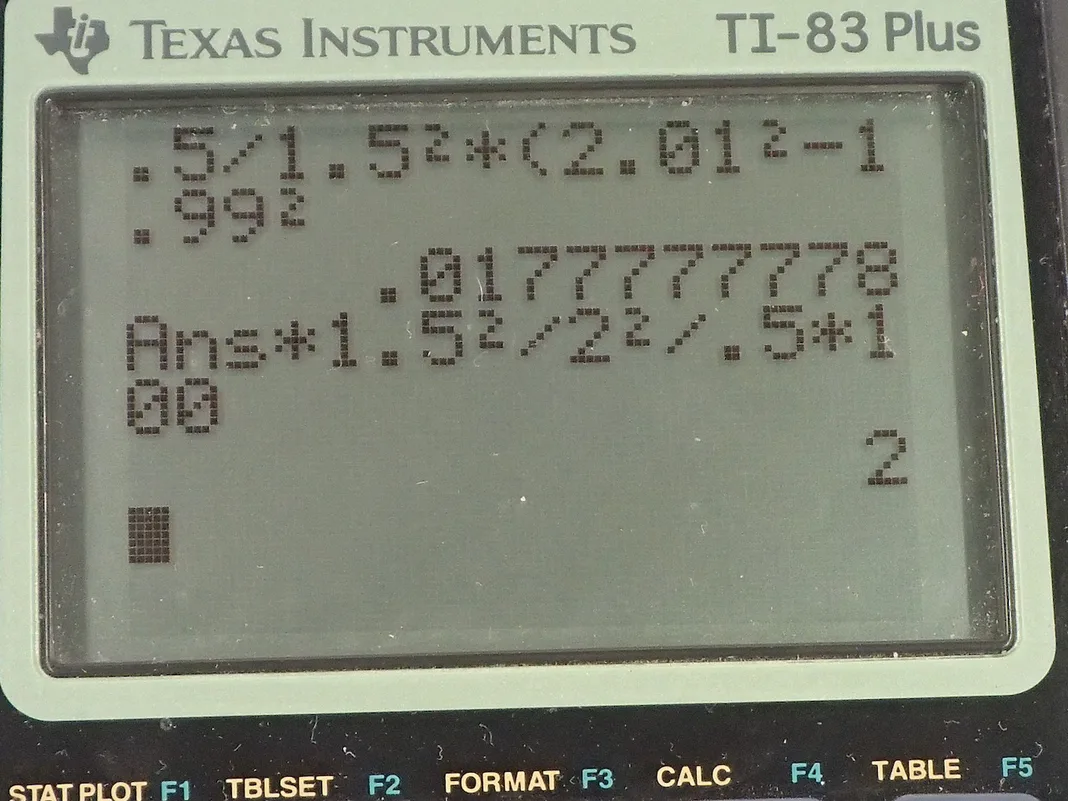 Calculator screenshot