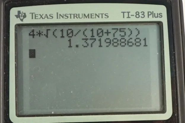 Calculator screenshot