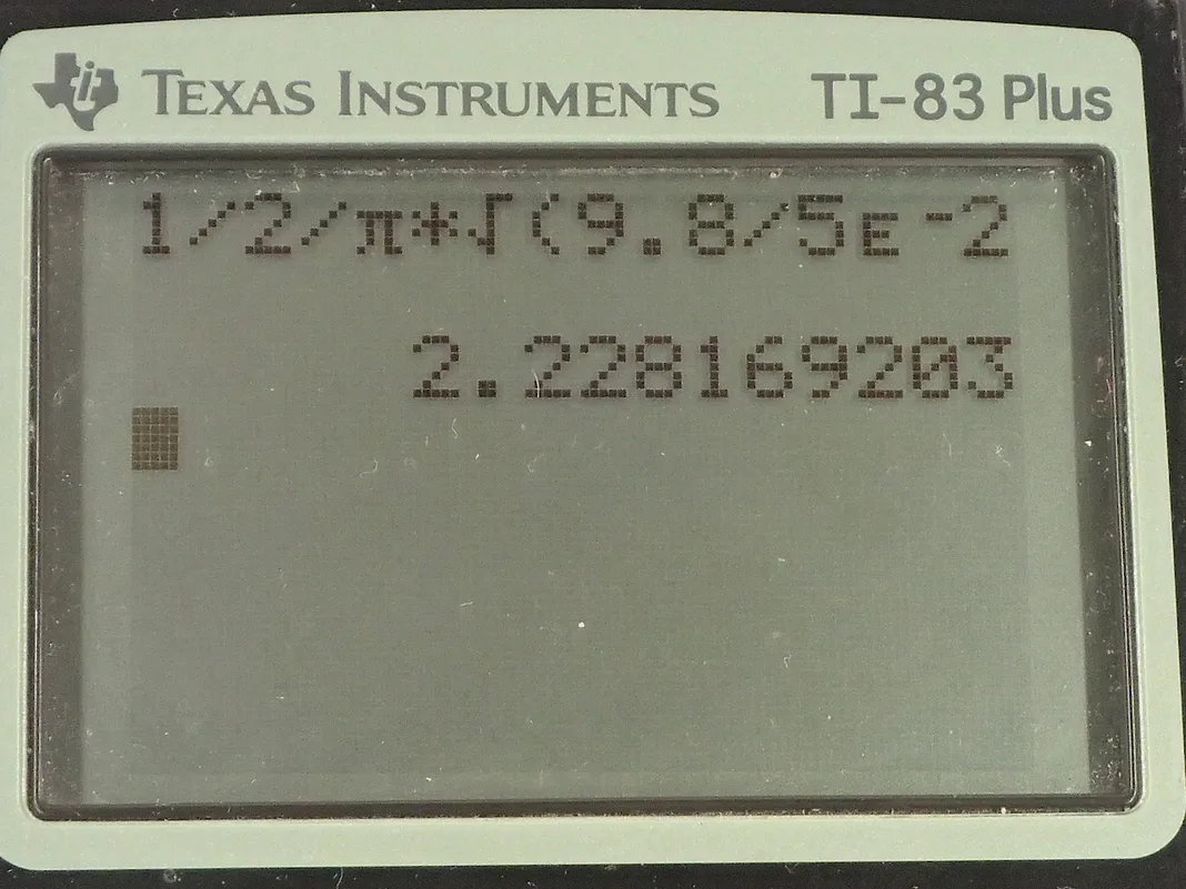 Calculator screenshot