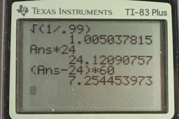 Calculator screenshot
