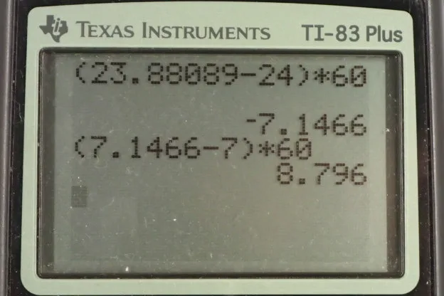 Calculator screenshot