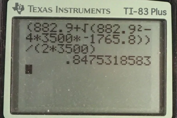 Calculator screenshot