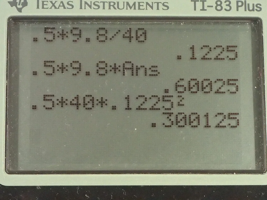 Calculator screenshot