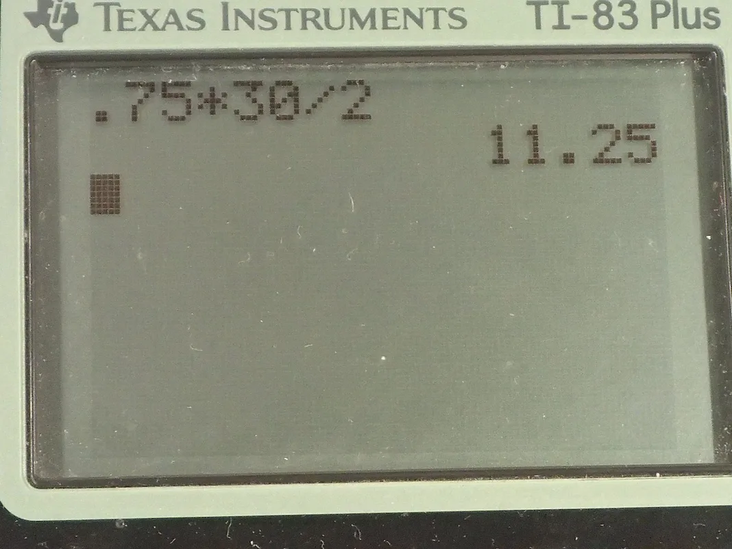 Calculator screenshot