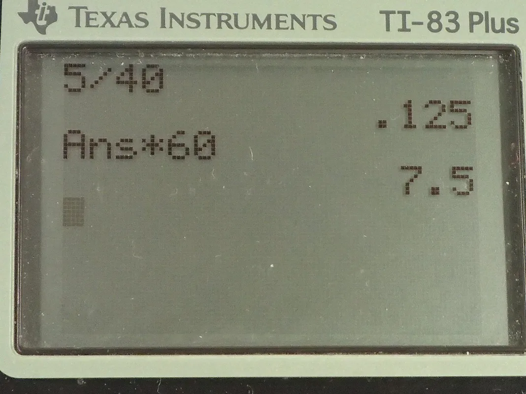 Calculator screenshot