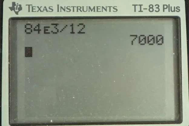 Calculator screenshot
