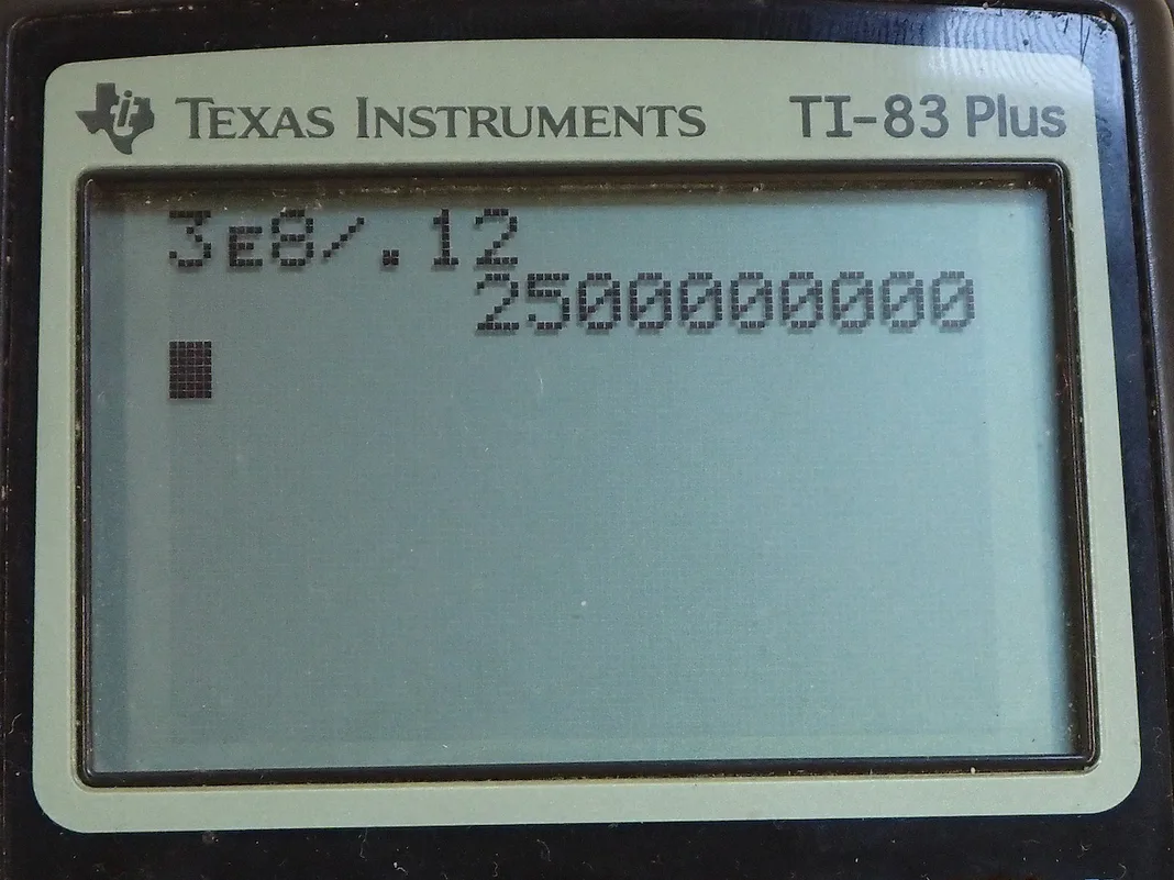 Calculator screenshot