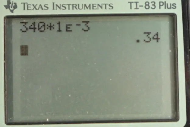 Calculator screenshot
