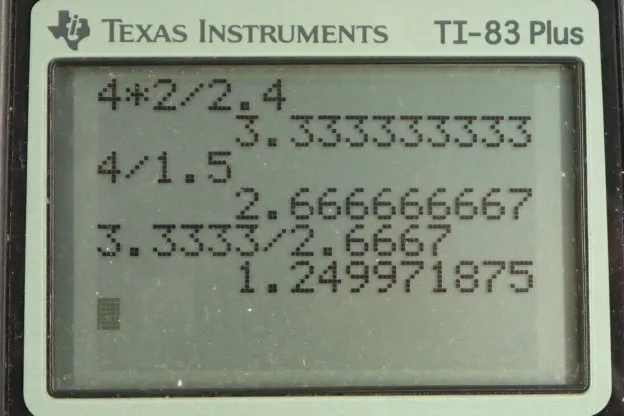 Calculator screenshot