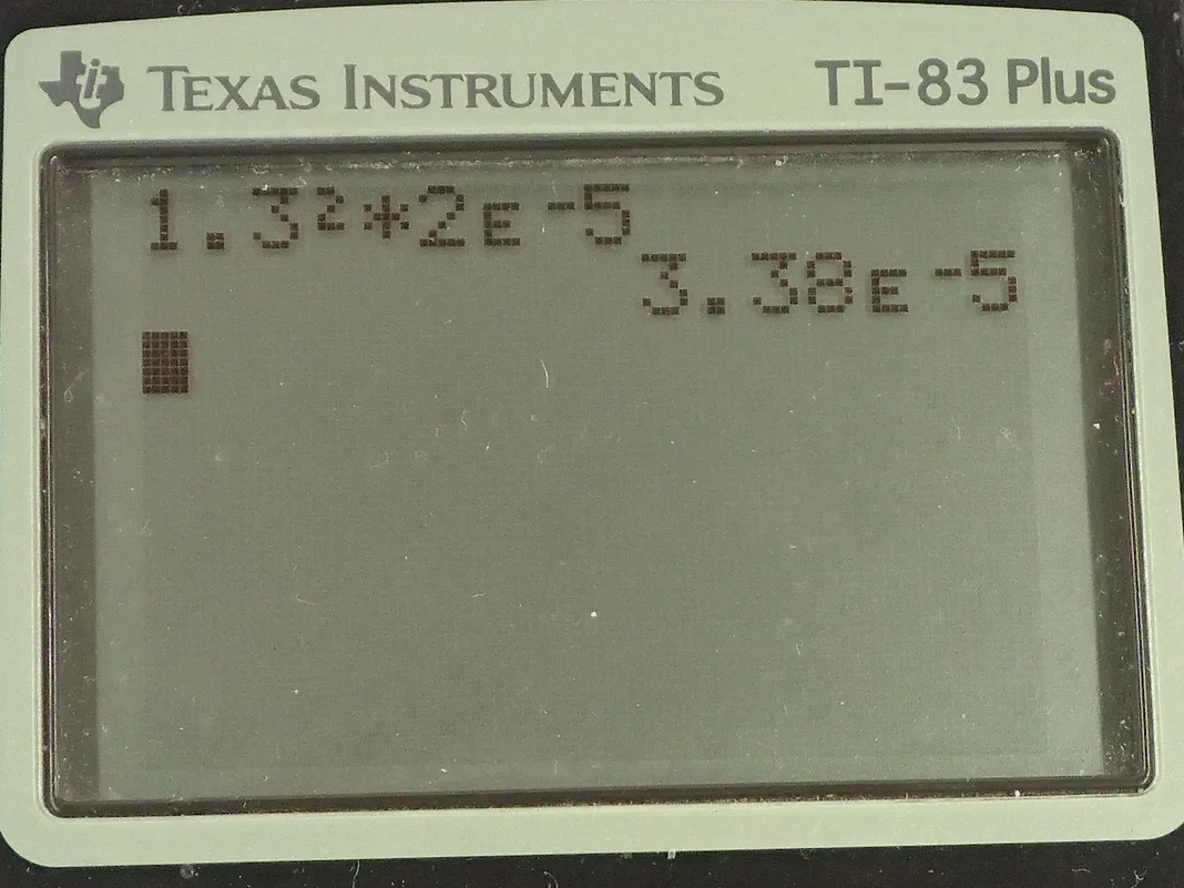 Calculator screenshot