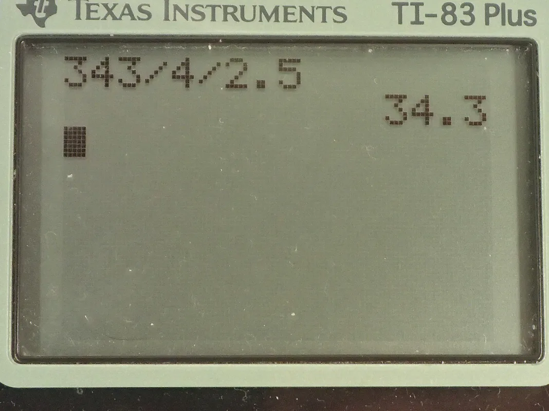 Calculator screenshot