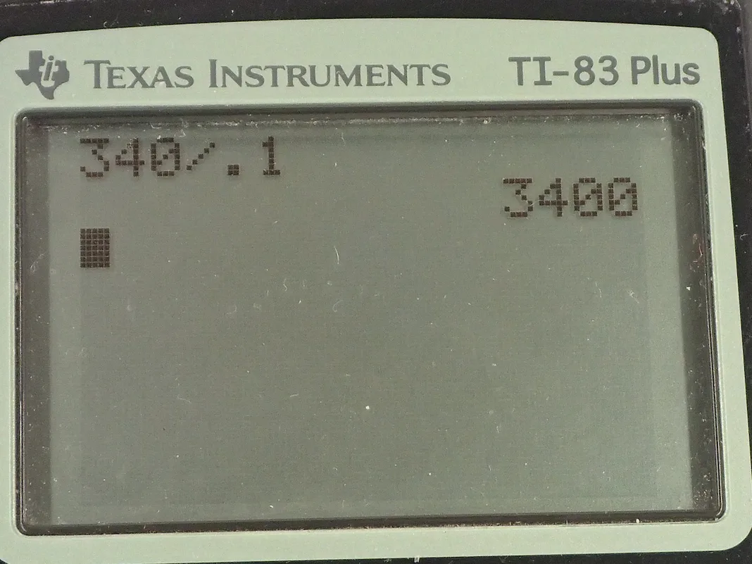 Calculator screenshot