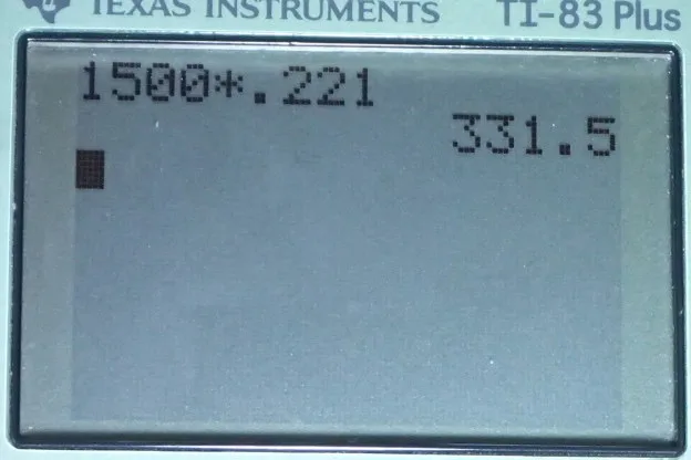 Calculator screenshot