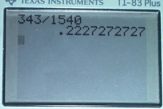 Calculator screenshot