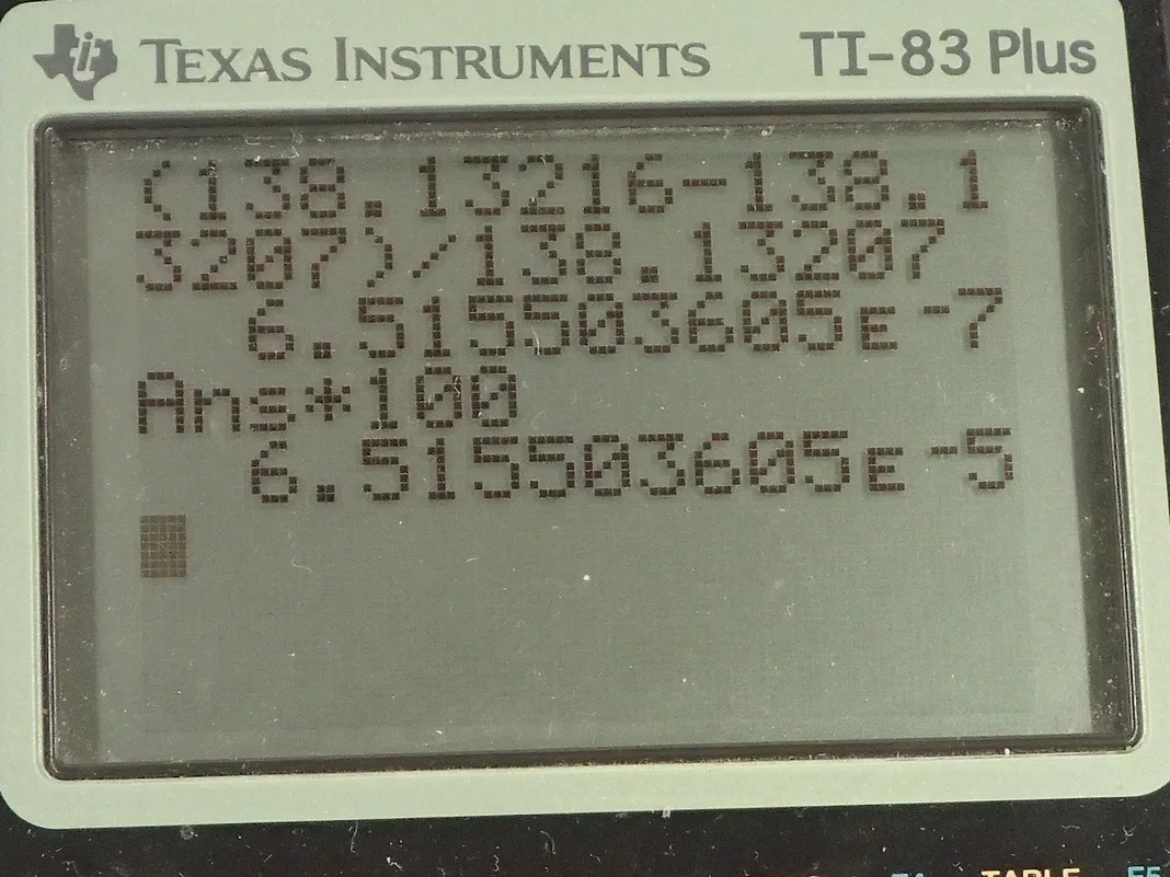 Calculator screenshot