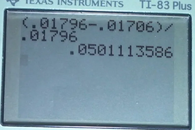 Calculator screenshot