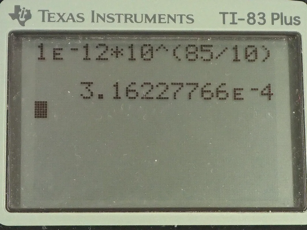 Calculator screenshot
