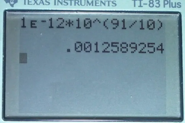 Calculator screenshot