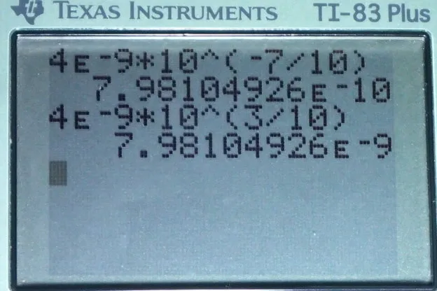 Calculator screenshot