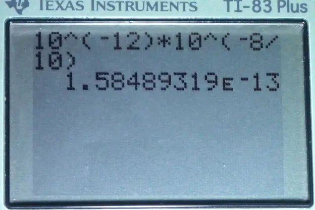 Calculator screenshot