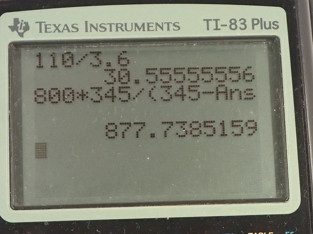 Calculator screenshot