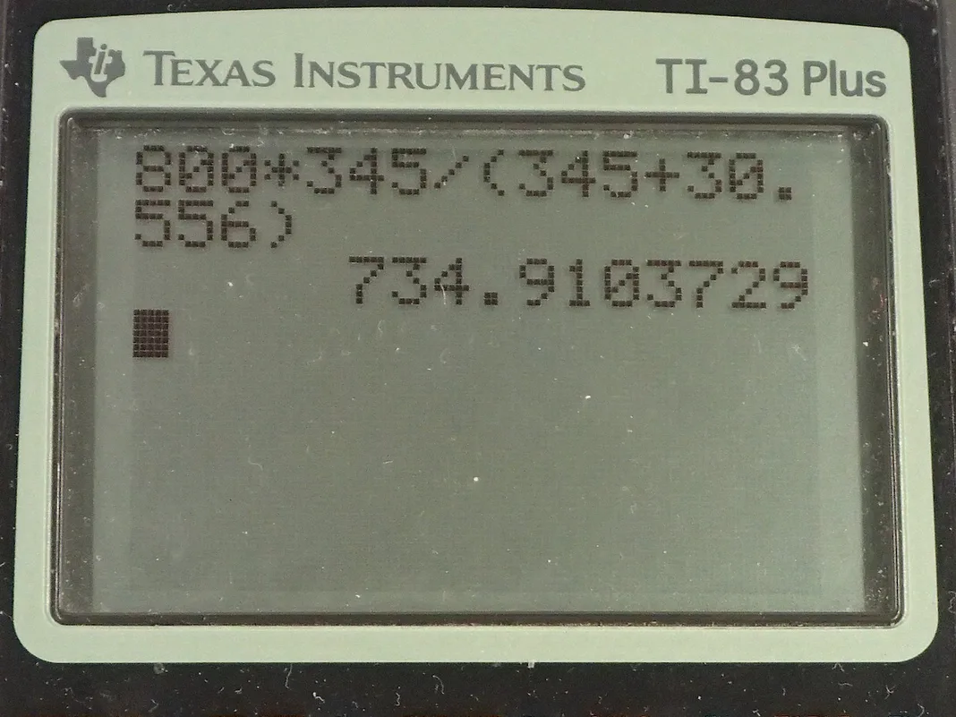 Calculator screenshot