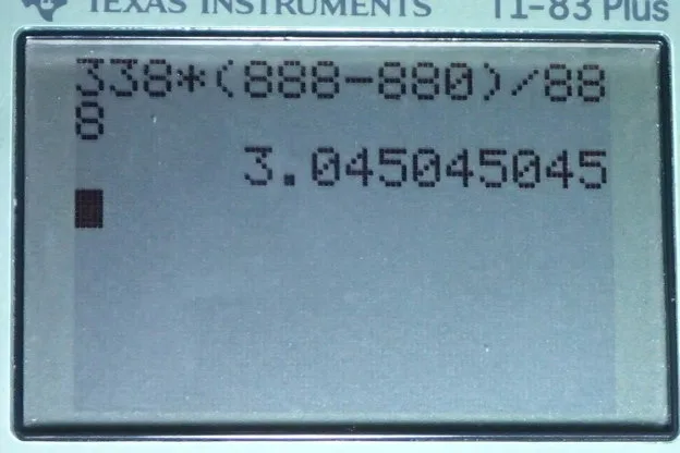 Calculator screenshot