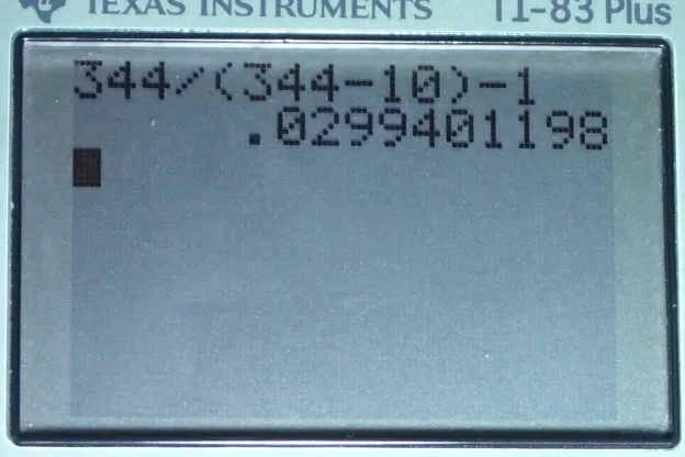 Calculator screenshot