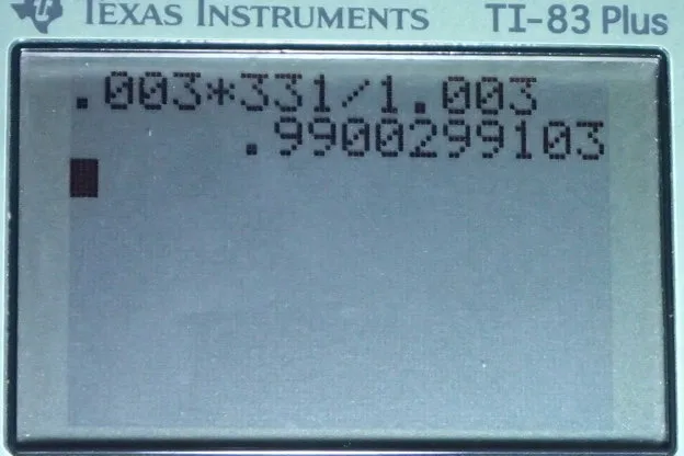 Calculator screenshot