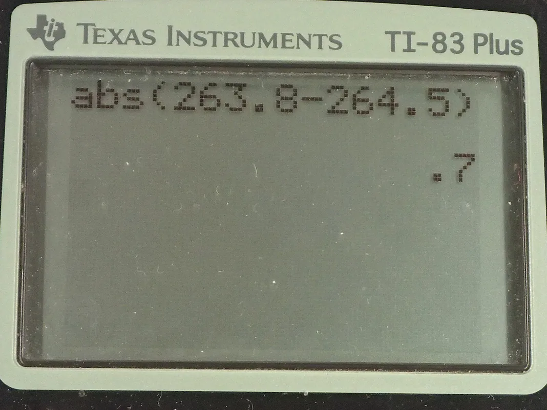 Calculator screenshot