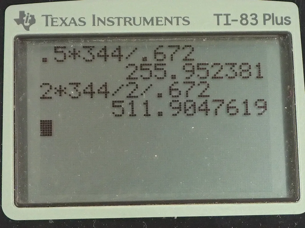 Calculator screenshot