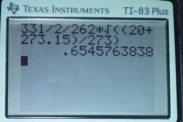 Calculator screenshot